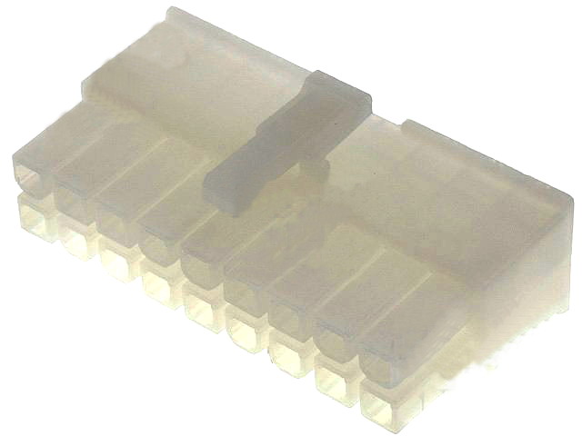 Conector Mini-Fit, mufa 18 pini, mama, pas 4.2mm, 600V, 5557-18R