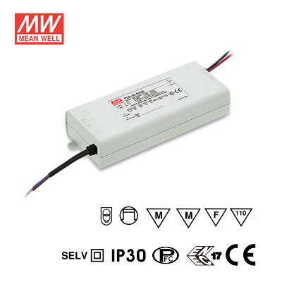 Sursa alimentare leduri, 40W, 45-80VDC, 0.5A, IP30, PCD-40-500B, MEANWEL