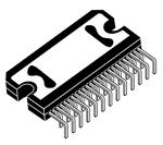 STPA003OD-4WX, 4x52W, quad bridge, power amplifier, STMicroelectronics