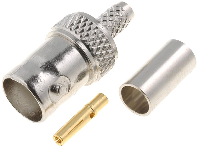 Mufa BNC, 50 OHMI, RG58, BNC-109