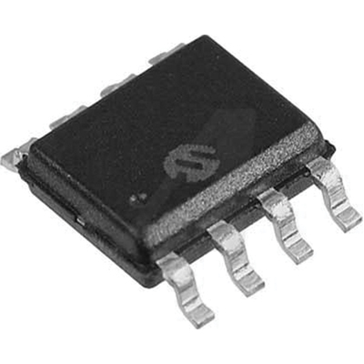 25LC010A-I/SN, EEPROM, 1 Kbit, 128 x 8bit, Serial SPI, 10 MHz, SOIC, 8 Pins