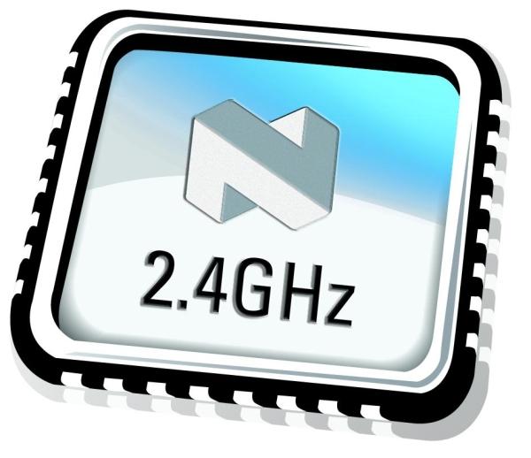 nRF24L01, RF Transceiver 1.9-3.6V 2.4GHz XCVR