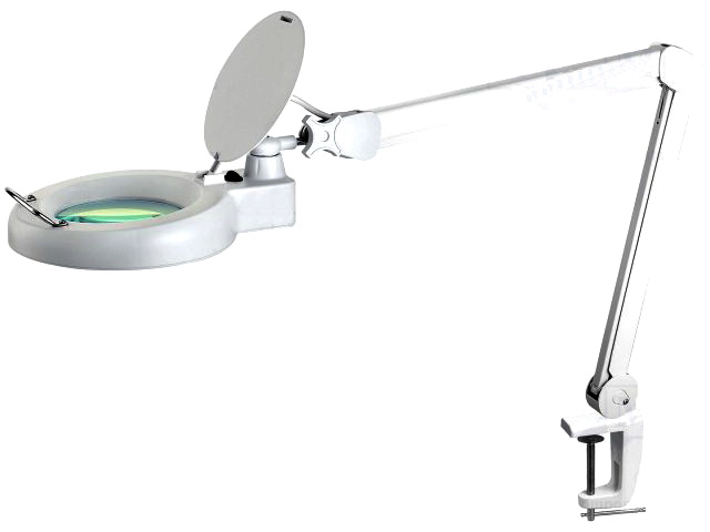 Lampa de masa, cu lupa, 5dpt(x2.25), lumina led, 127mm, LAMP-5D-LEDN3U, NEWBRAND