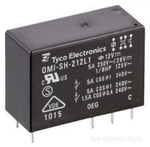 Releu 12VDC, SPDT, 10A, OMI-SH-112L,394, TE Connectivity