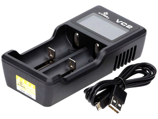 Incarcator acumulatoare Li-Ion, LI-MN, 0.5A; XTAR-VC2
