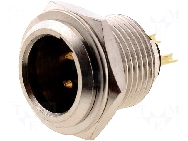 Conector XLR mini, tata, 4 PINI, MXLR-4W-C