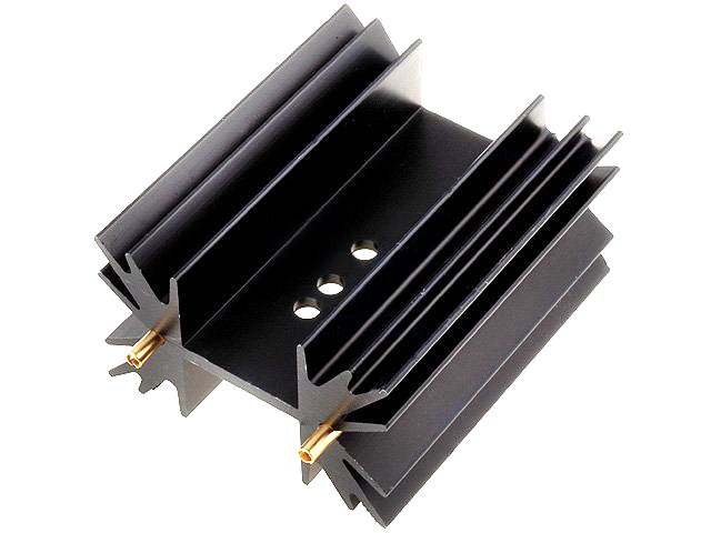 Radiator extrudat; SOT32, TO220, TO3P; L:50.8mm; 5.3K/W; SK129-50STS