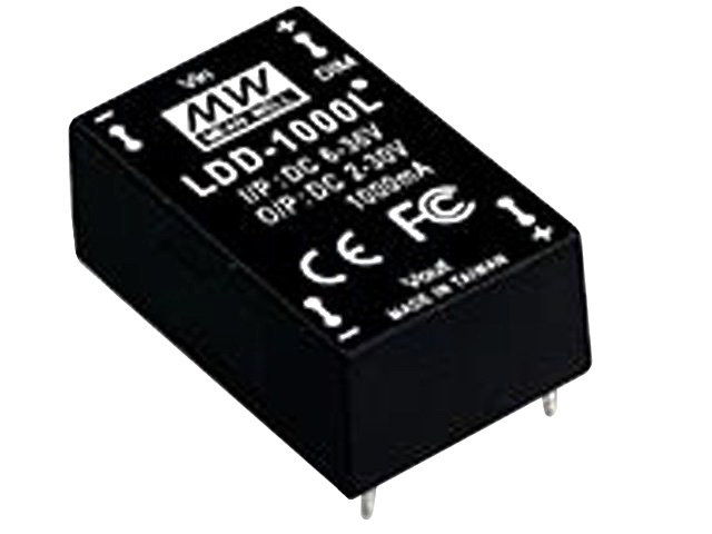Sursa alimentare leduri, DC-DC, intrare 6-36V, iesire 2-30V, LDD-1500L, MEAN Well