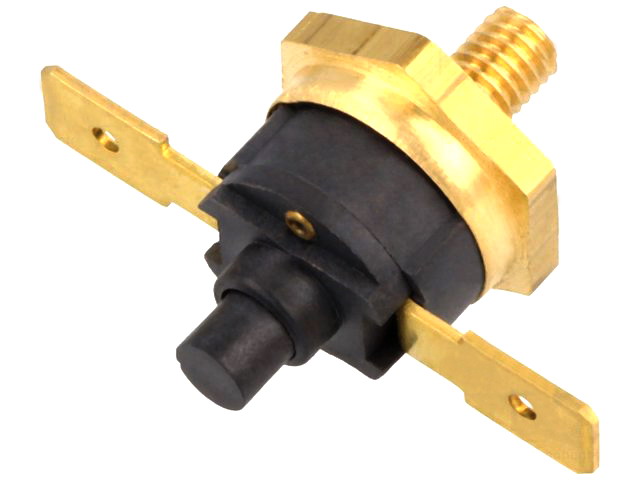 Termostat bimetal, 90C, reset manual, NC; 16A, AR33W1S2-90