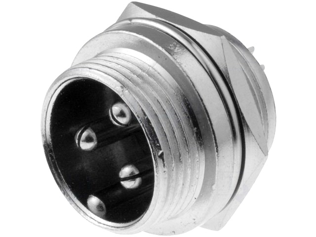 Mufa circulara, tata, 4 pini, FC684204, CLIFF