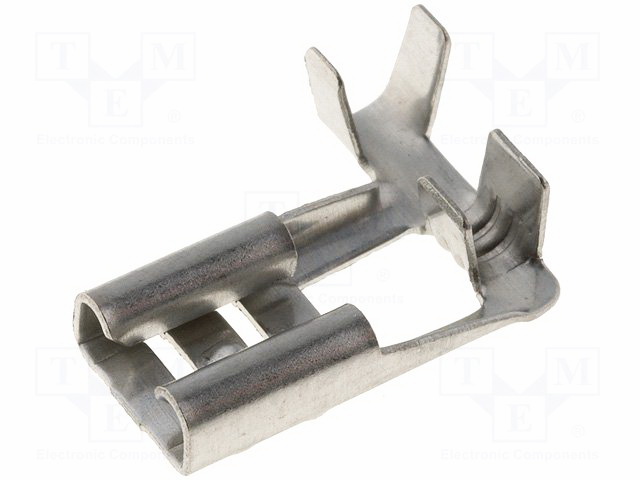 Conector plat papuc neizolat, 6.3mm, ST-115/3