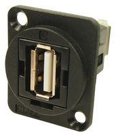 Adaptor USB-A soclu, USB-A soclu; panou, FT, USB2.0, XLR, CP30208N, CLIFF