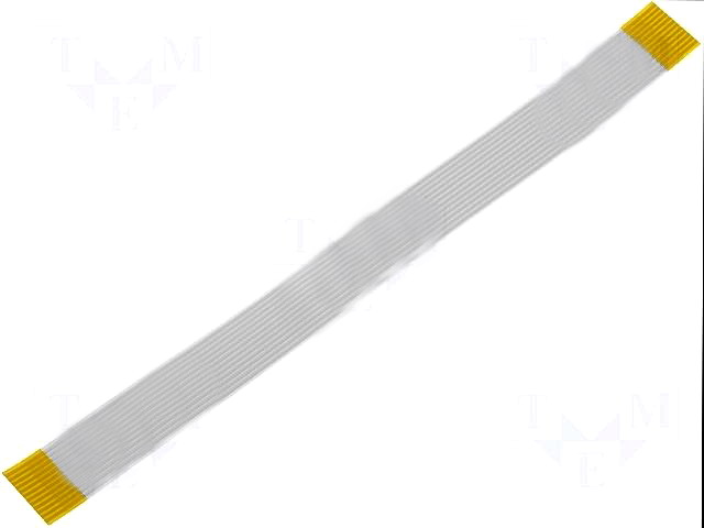 Cablu flat, 24 pini, pas 0.5mm, 152mm, FFC, fata, fata, 98266-0260