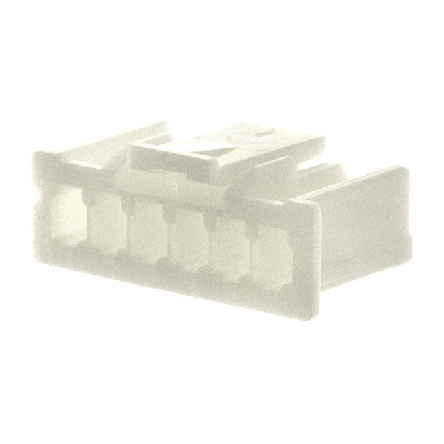Conector 6 pini, 10A, mama, 2.5mm, XAP-06V-1, JST
