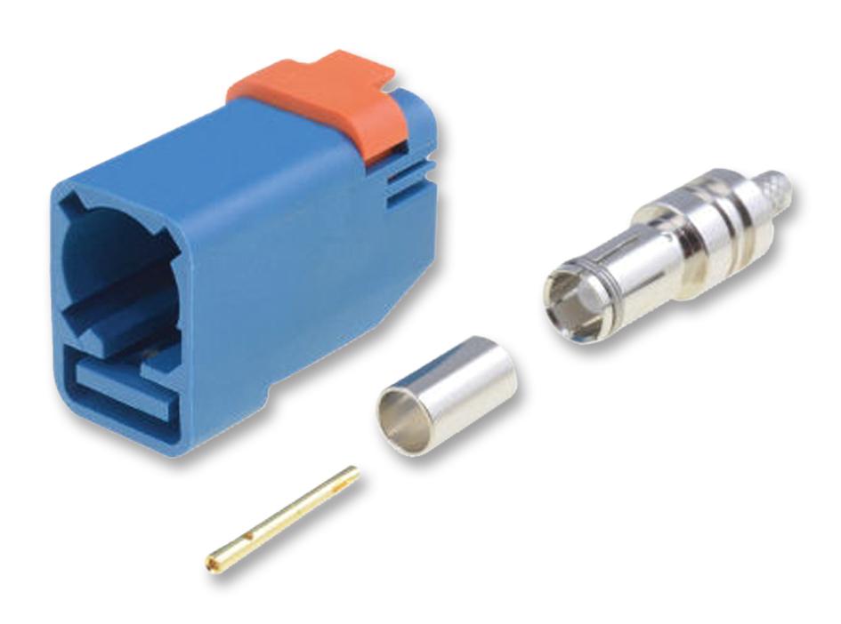 Conector RF; FAKRA, SMB; mama; drept; pt RG174, RG316; MX-73403-6270