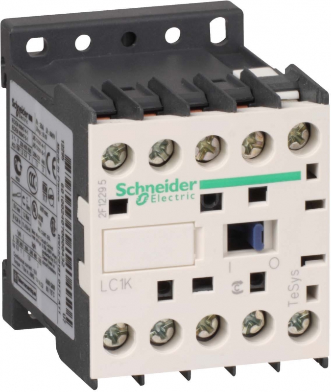 Contactor 230VAC, 12A, 3PNO, LC1K1201P7, SCHNEIDER ELECTRIC