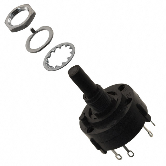 Comutator rotativ, 8 poz, orificiu montare Ø10mm, A12505RNZQ, C&K Components