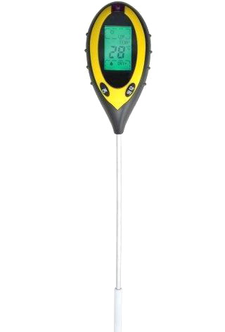 Indicator umiditate, temperatura, PH-Metru, LCD, 3.5÷9pH; -9÷50°C, 5 nivele umiditate, AX-PH02