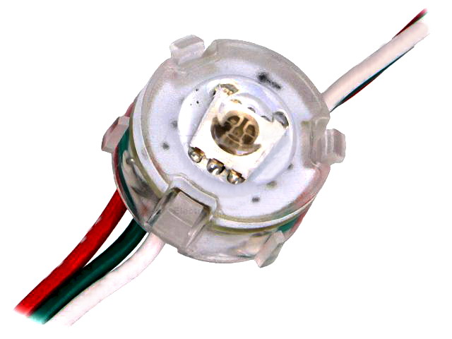 Modul LED; RGB; SMD; 5V; IP68; programabil; HC-F5V-F20-T