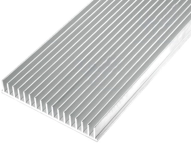 Radiator AL, 1000x150x25mm, RAD-A52317/1000
