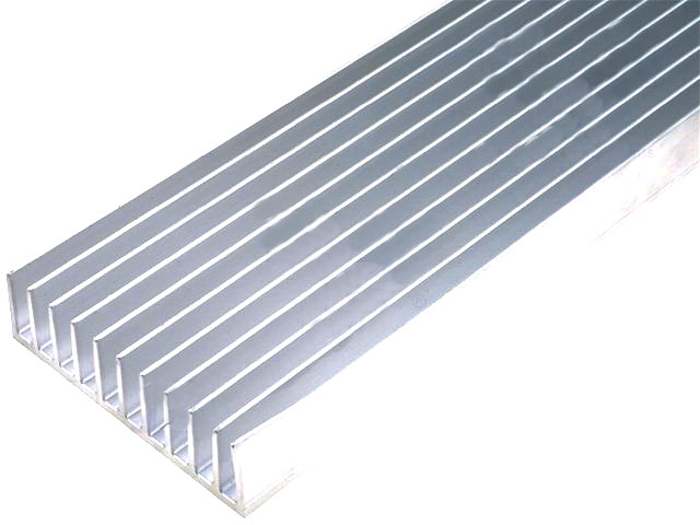 Radiator AL, 500x124x35mm, RAD-A5724/500