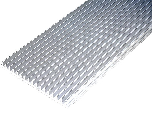 Radiator AL, 1000x150x15mm, RAD-P3698/1000