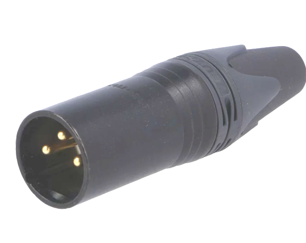 Conector XLR, 3 PINI, TATA, 16A, montare cablu, NC3MXX-BAG, NEUTRIX