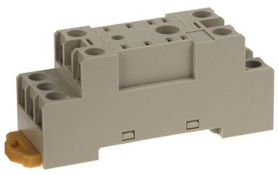 Soclu 8 pini; DIN RAIL; releu MY2; PYF08A-N
