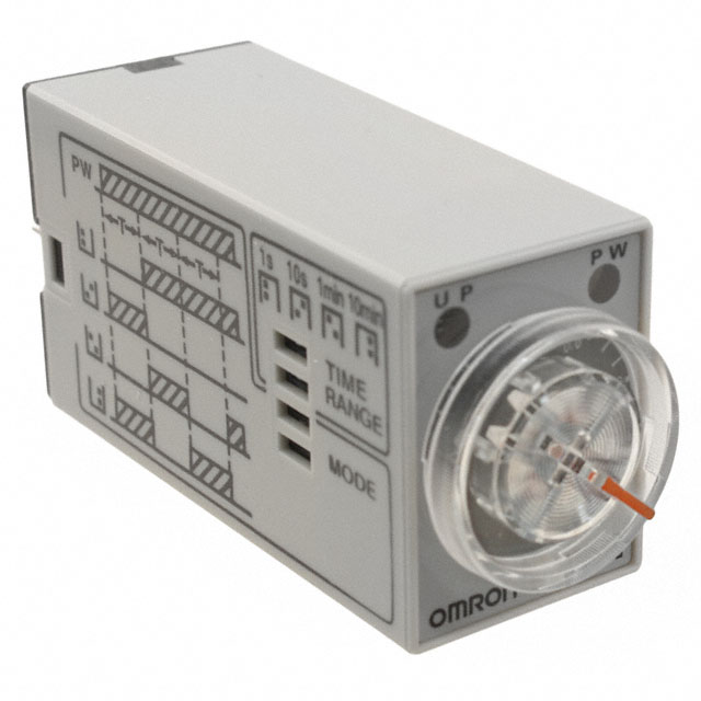 Timer 0.1s-10m; DPDT; 250VAC/5A; 24VAC; IP40; H3YN-2-24AC