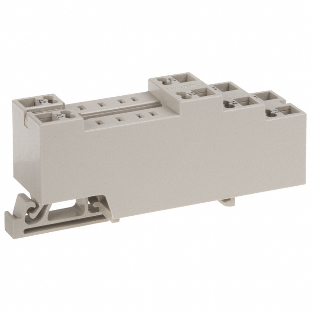 Soclu 8 pini; DIN RAIL; releu MY2; H3YN-2, PYF08S