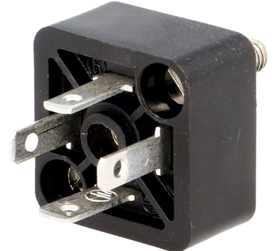 Mufa tata patrata 3+PE; 6A; 250V; IP65; GSSA300