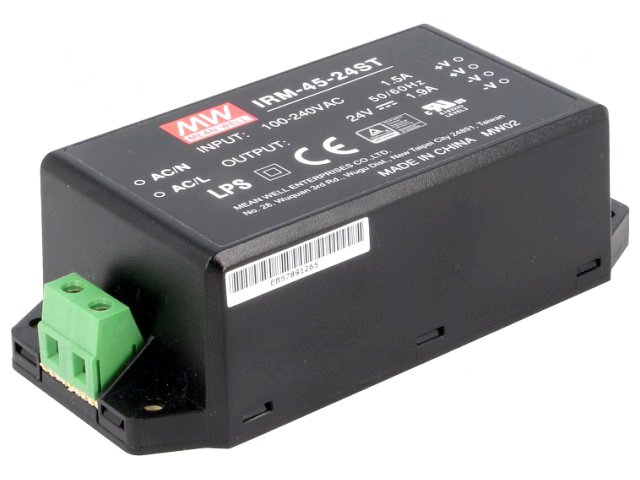 Sursa tensiune 24V, 2.5A, AC-DC, AC-DC, IRM-60-24ST
