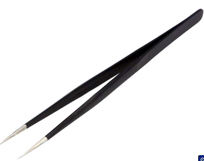 Penseta ESD, varf 0.2mm, 123mm, de precizie, NB-ESD14