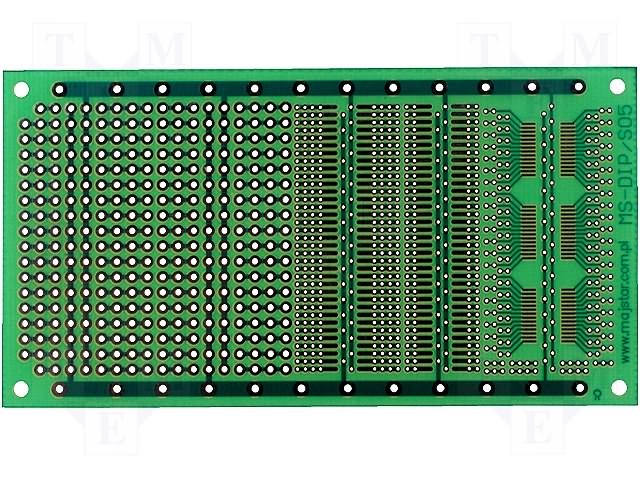 Cablaj test DIP, PSOP28, 55x103mm, 1177 PUNCTE, PAS 1.27MM, UMSMD485