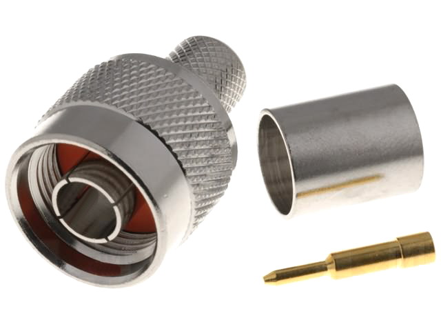 Conector N tata, H155, aurit, NC-008