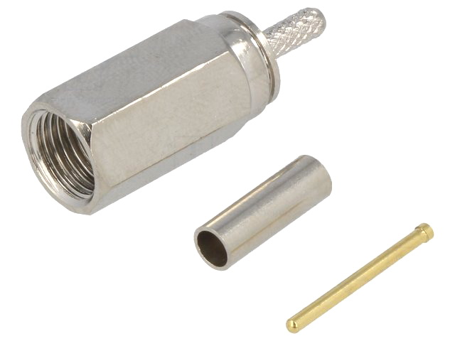 Conector FME, tata, RG174, FME011