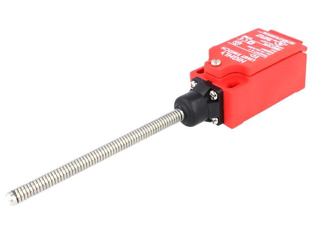 Limitator cursa, cu arc; NO+NC; 5A; PG13.5; ED-1-3-242