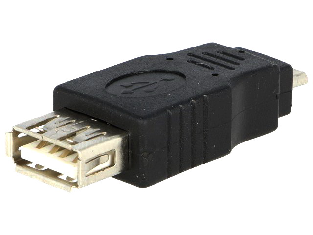 Adaptor USB, 2.0; USB A soclu, USB B micro usb; AK-300507-000-S