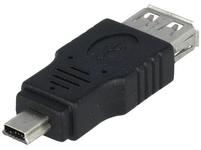 Adaptor USB 2.0; USB A soclu, USB B, mini usb; CA411