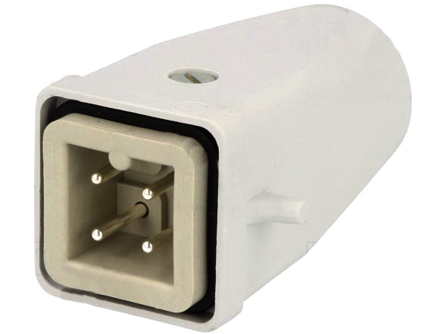 Conector tata; 4 pini; 400V/23A; EPIC, 75009601