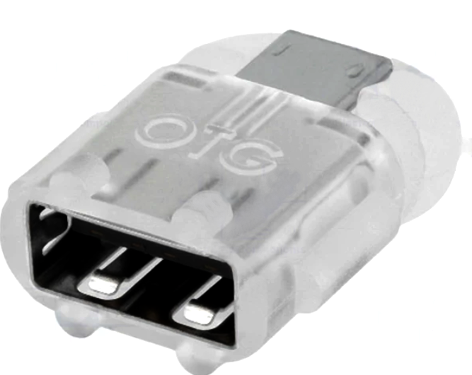 Adaptor; OTG, USB 2.0; USB A soclu, USB B micro mufa; AA0064