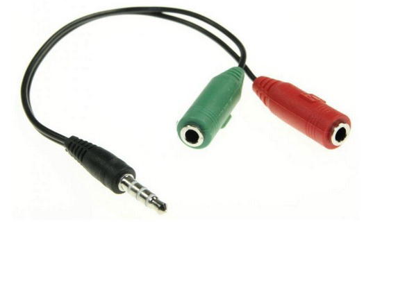 Cablu jack 3.5mm, 4 PINI, 2x jack 3.5mm, 3 pini, CABLE-587