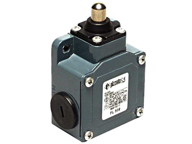 Limitator cursa, bolt 10mm, NO, NC, 10A, IP67, FL508, PIZZATO