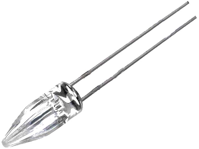 Led 5mm; verde; 1560-3000mcd; 1.8÷2.4V; 20mA; Rocket; OSPG5AA1B