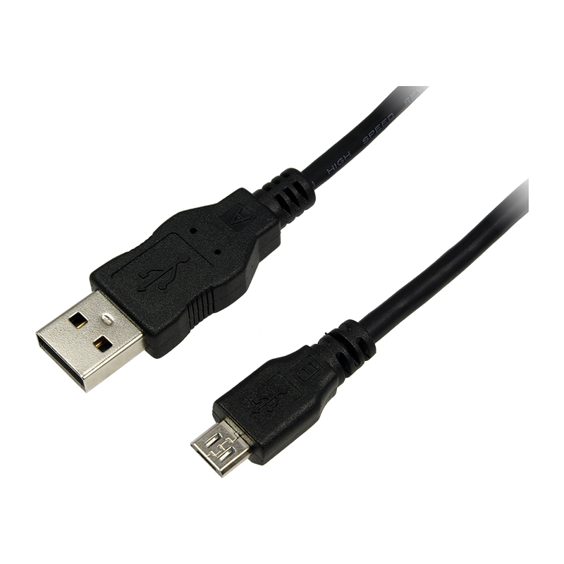 Cablu USB A mufa, USB B micro mufa; nichelat; 3m; CU0059