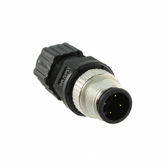 Conector M12, circular, 4 pini, tata, 5A, DeviceNet / CANopen, 12-04BMMA-SL8001