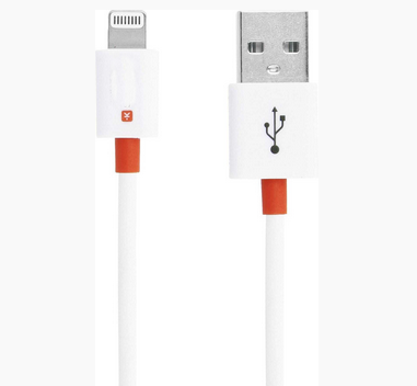 Cablu; USB 2.0; USB A mufa, mufa Apple Lightning; 1m; CABLE-USB/LIGHT-1.0WE