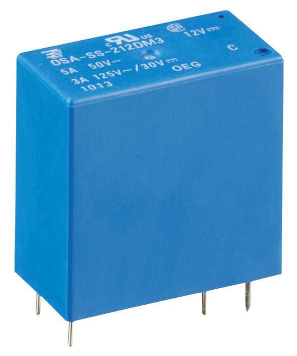Releu 24V, DPST-NO, 3A, OSA-SS-224DM3, TE CONNECTIVITY