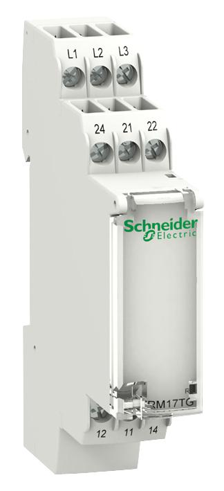 Releu electronic, supraveghere secvente faze, cadere faza, trifazat, NO/NC, RM17TG00, SCHNEIDER