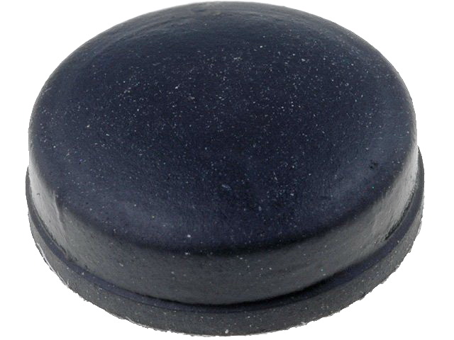 Picioruş autoadeziv; neagră; gumă; A: 9,9mm; B: 4mm; C: 3mm, RF-004